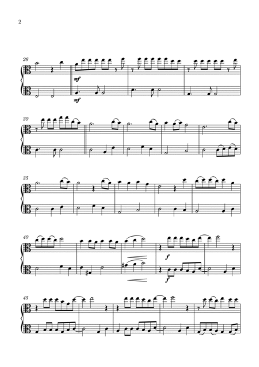 Flowers String Duet scores gallery preview page 2