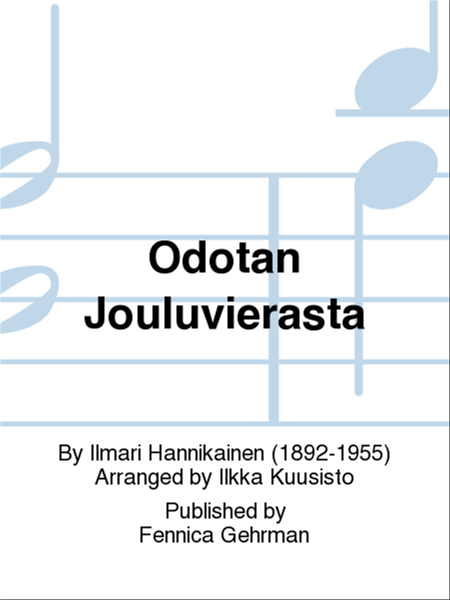 Odotan jouluvierasta Orchestra scores gallery preview page 1