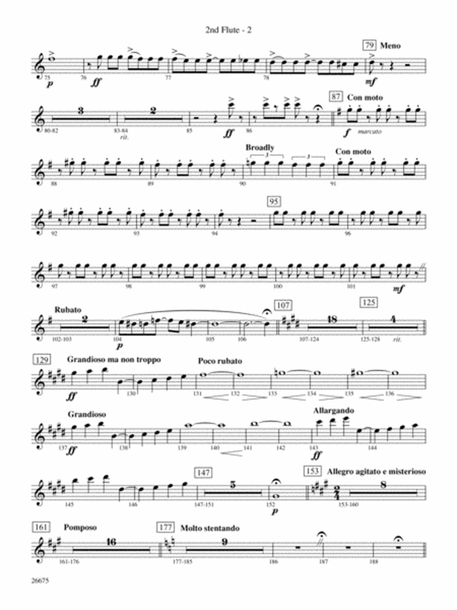 Rhapsody in Blue: 2nd Flute