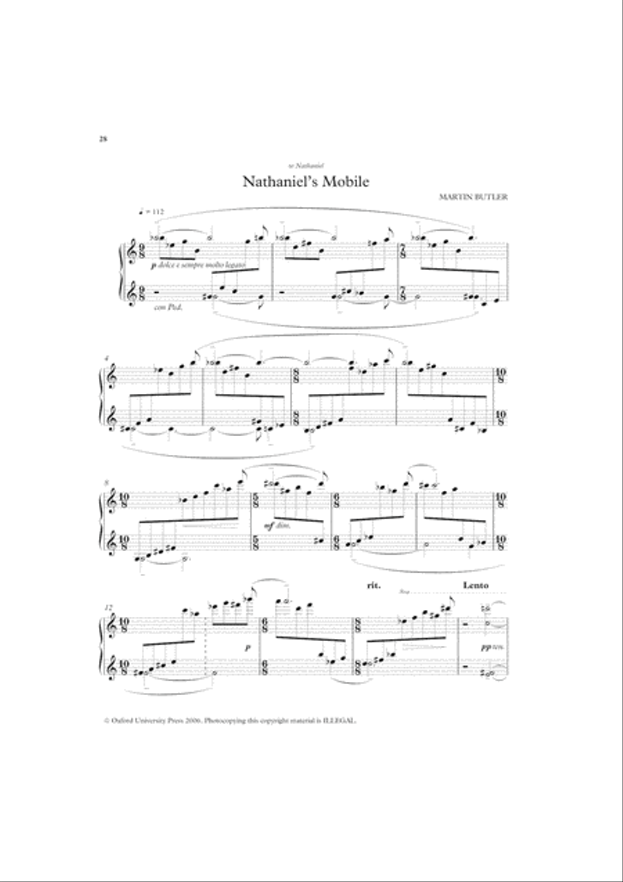 Lucifer's Banjo and Other Piano Pieces Piano Solo scores gallery preview page 3