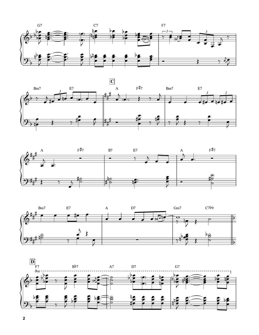 Moten Swing Piano scores gallery preview page 2