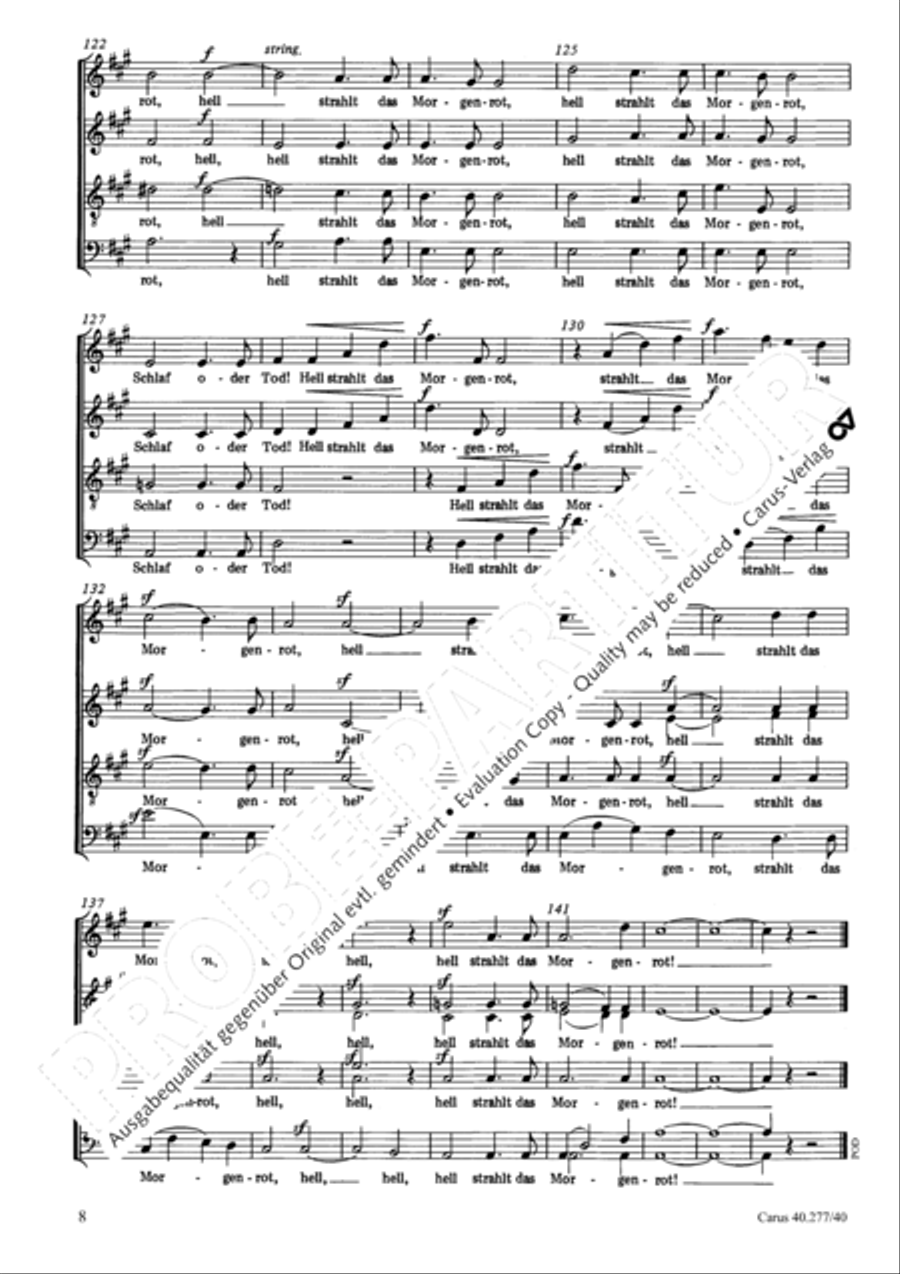 Nord oder Sud 4-Part scores gallery preview page 9