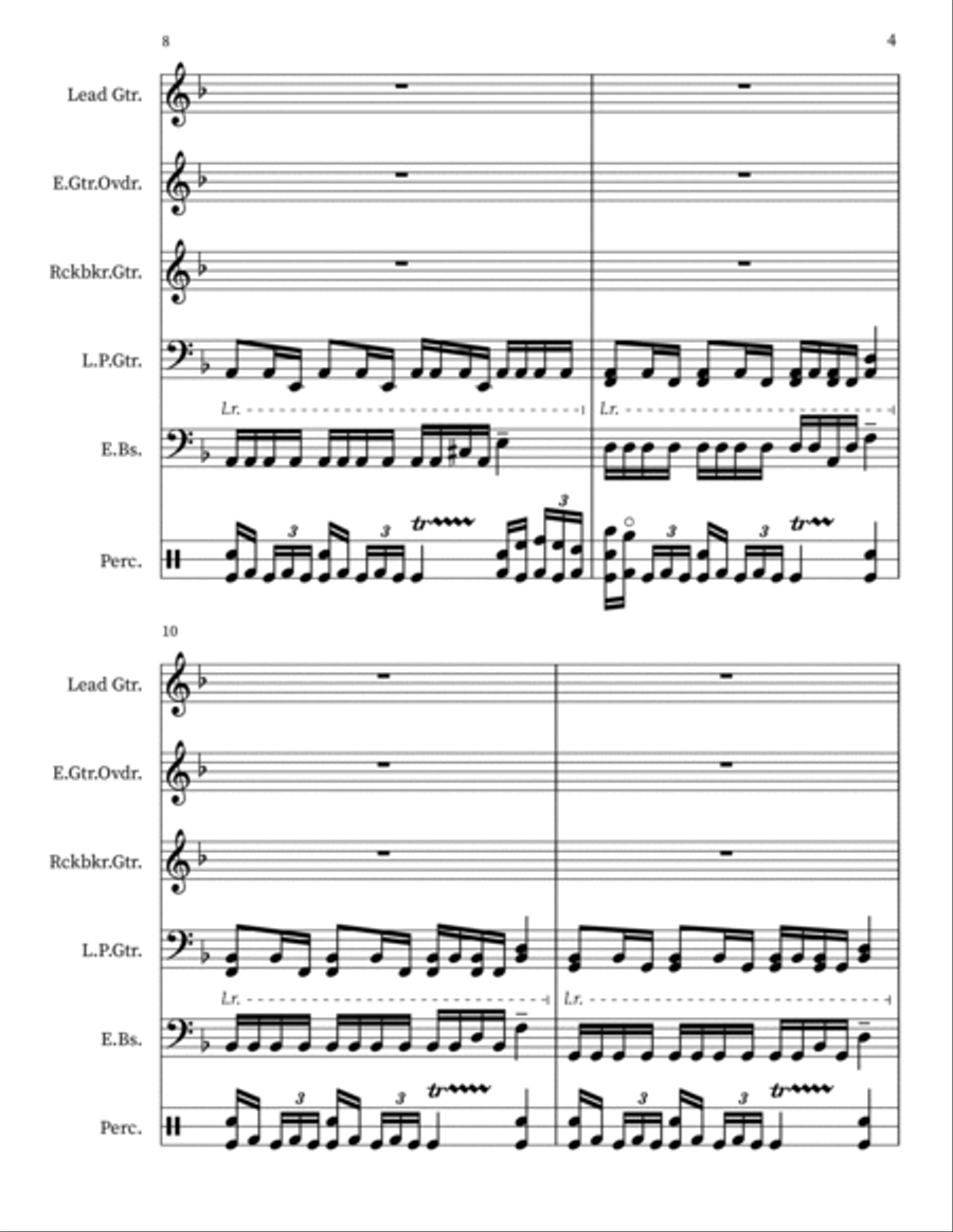 Death battle Death battle Concert Band scores gallery preview page 4