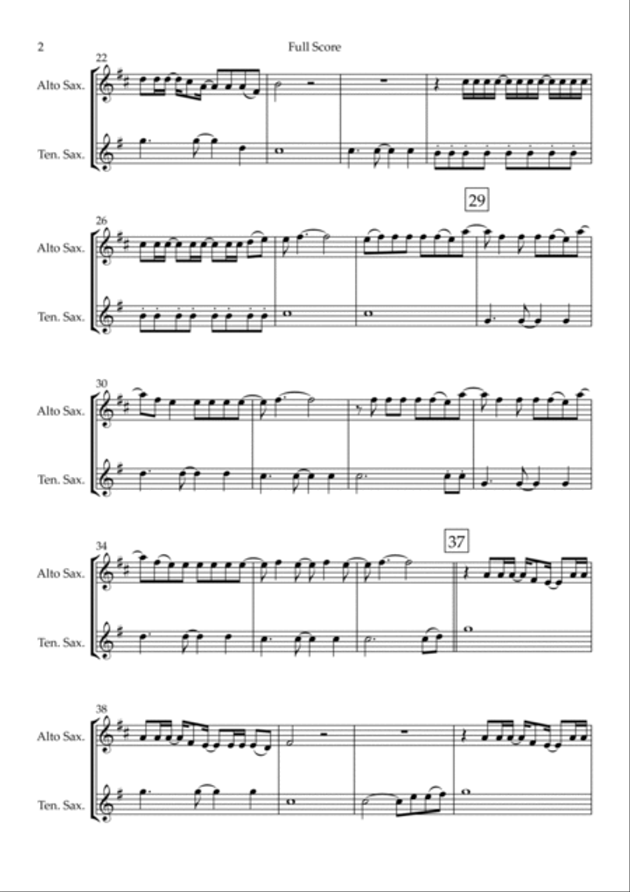Empire State Of Mind Woodwind Duet scores gallery preview page 2