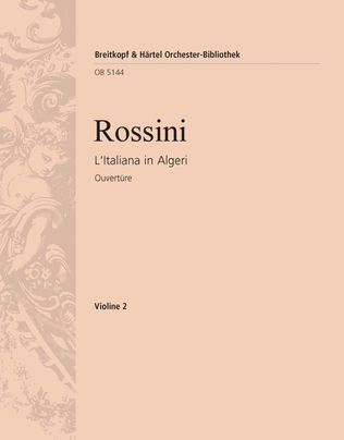 Book cover for L'Italiana in Algeri