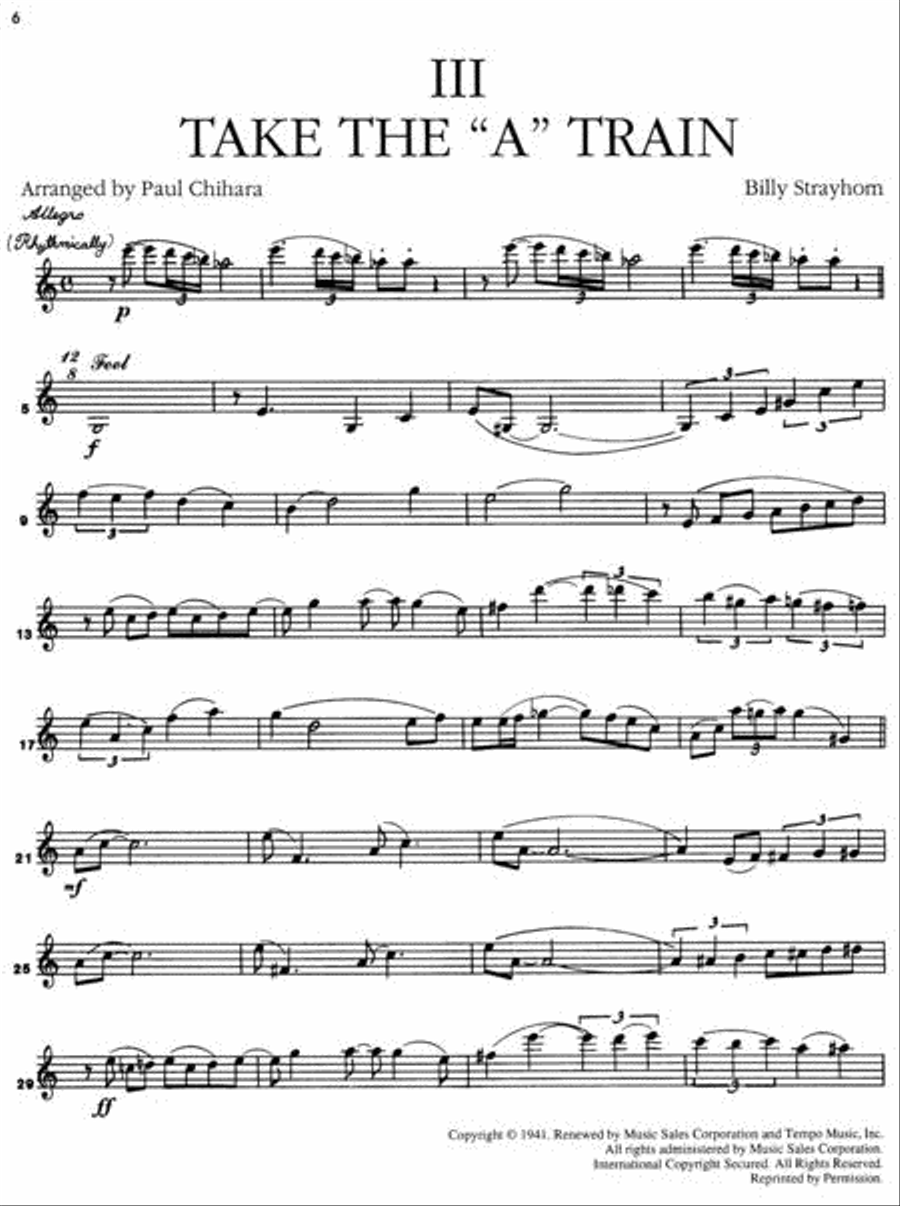 Ellington Fantasy String Quartet scores gallery preview page 2