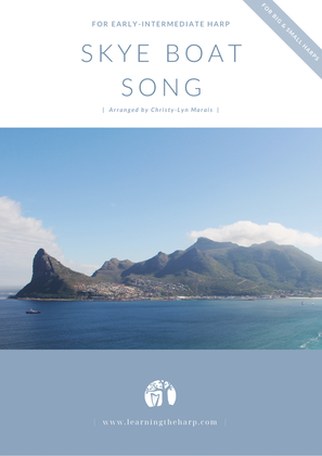 Book cover for Skye Boat Song - Early-Intermediate for Harp
