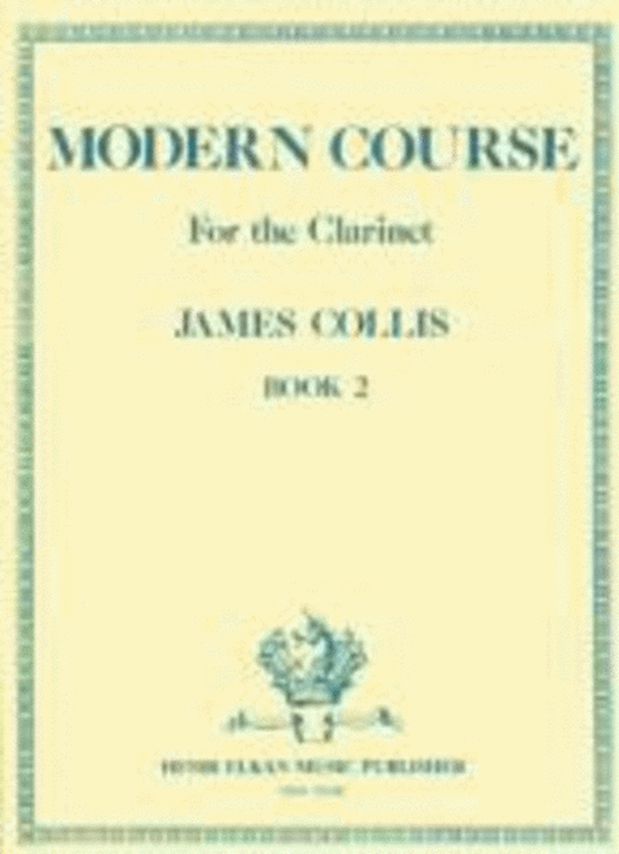 Modern Course For The Clarinet Book 2