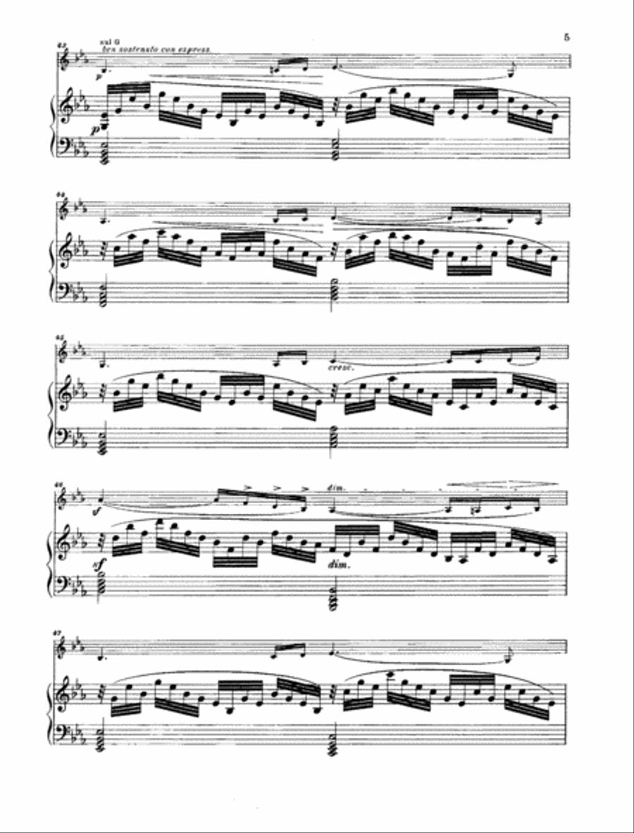 Rêverie Violin Solo scores gallery preview page 5
