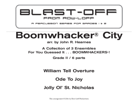 Boomwhacker City (Blast Off Series) image number null