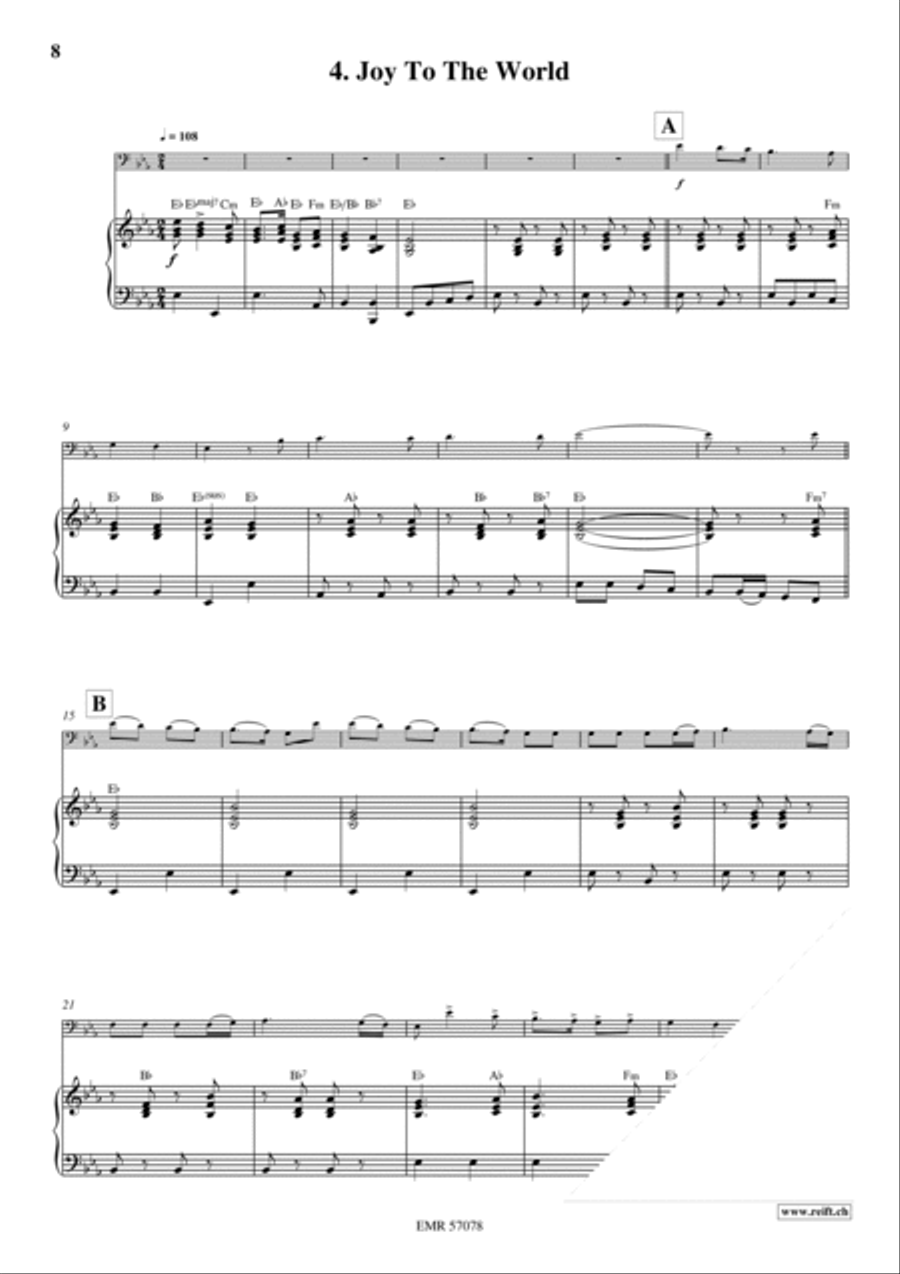 18 Christmas Songs Organ scores gallery preview page 7