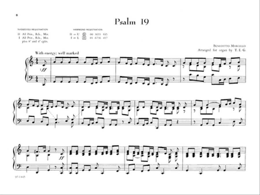 The Parish Organist, Part 09 (Wedding Music) Organ scores gallery preview page 7