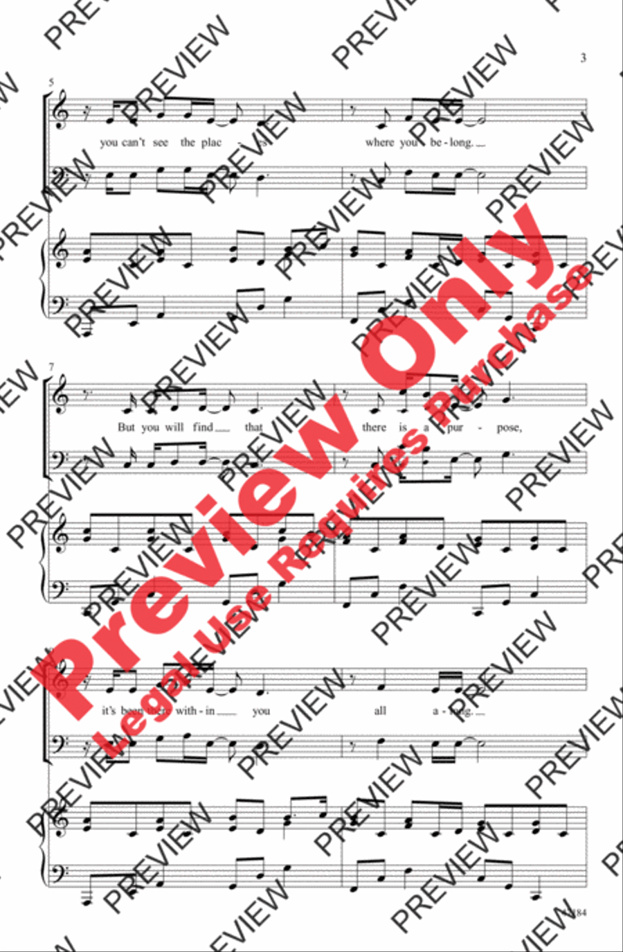 Glorious 3-Part scores gallery preview page 3