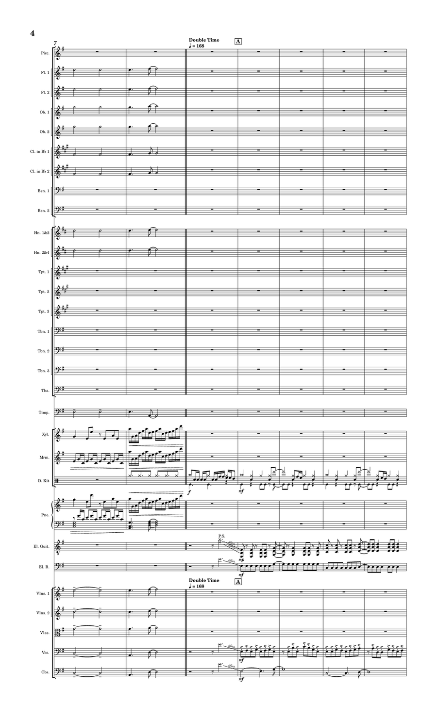 You Say Run Full Orchestra scores gallery preview page 4