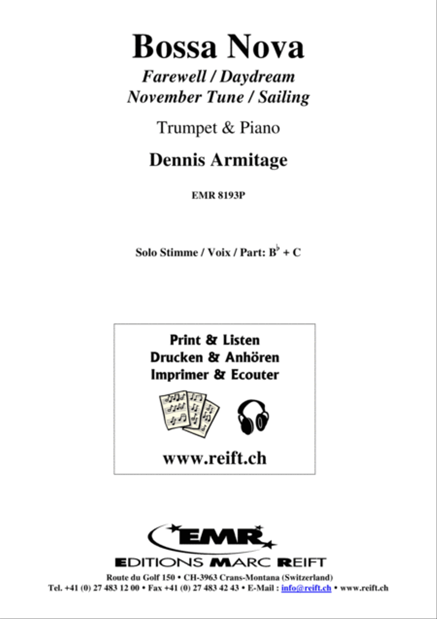 Bossa Nova Trumpet Solo scores gallery preview page 2