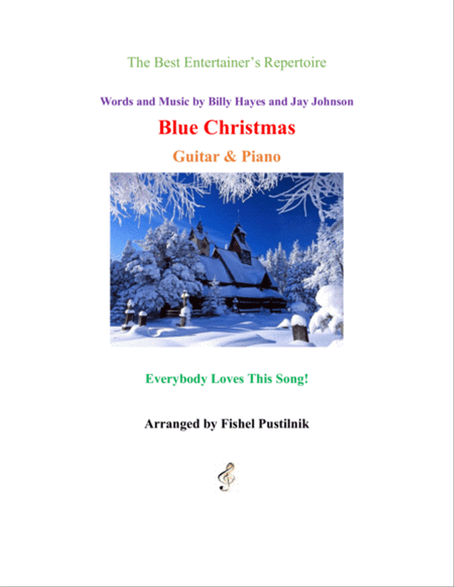 Blue Christmas Small Ensemble scores gallery preview page 1