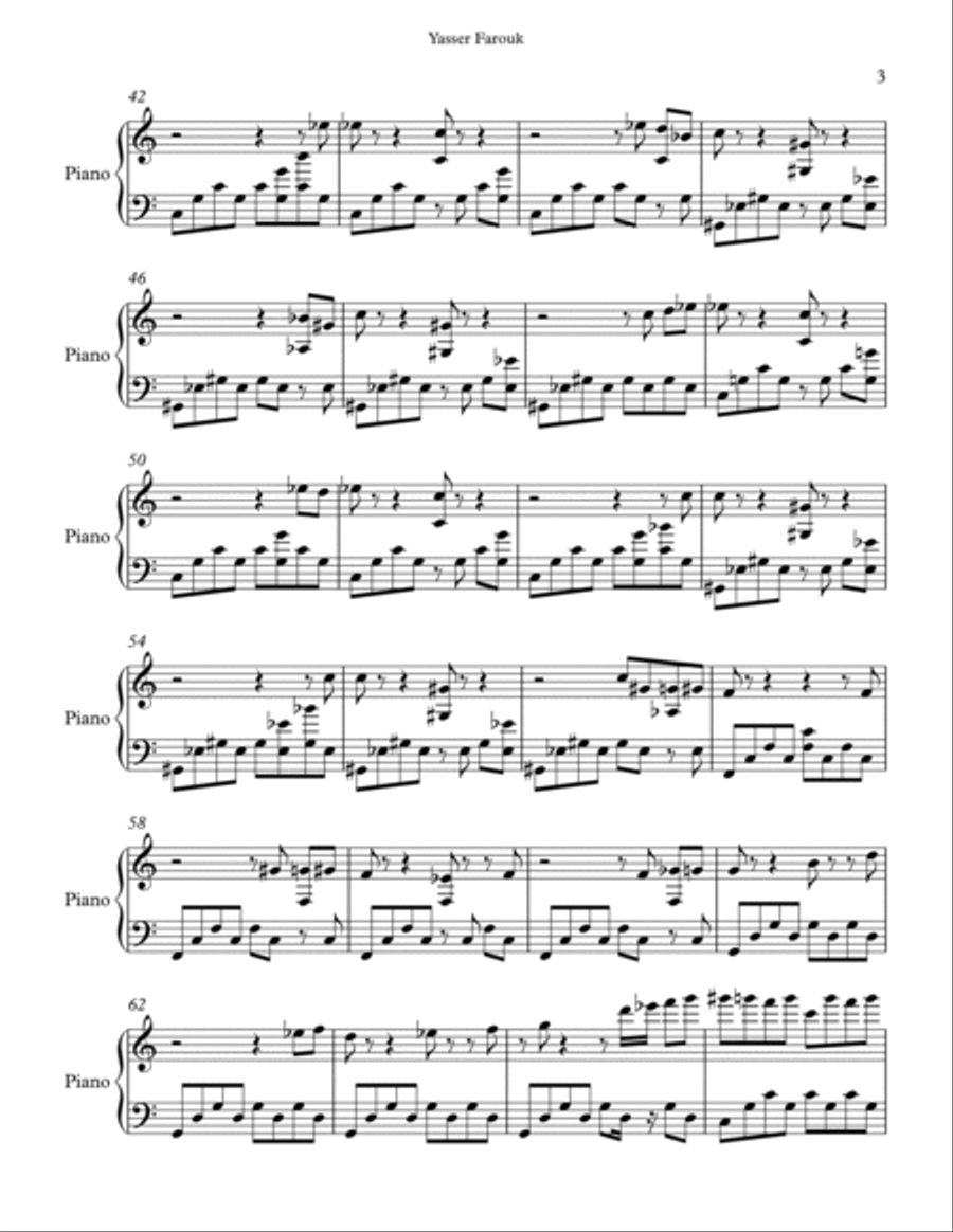 Butterfly - Romantic Piano Piano Solo scores gallery preview page 3
