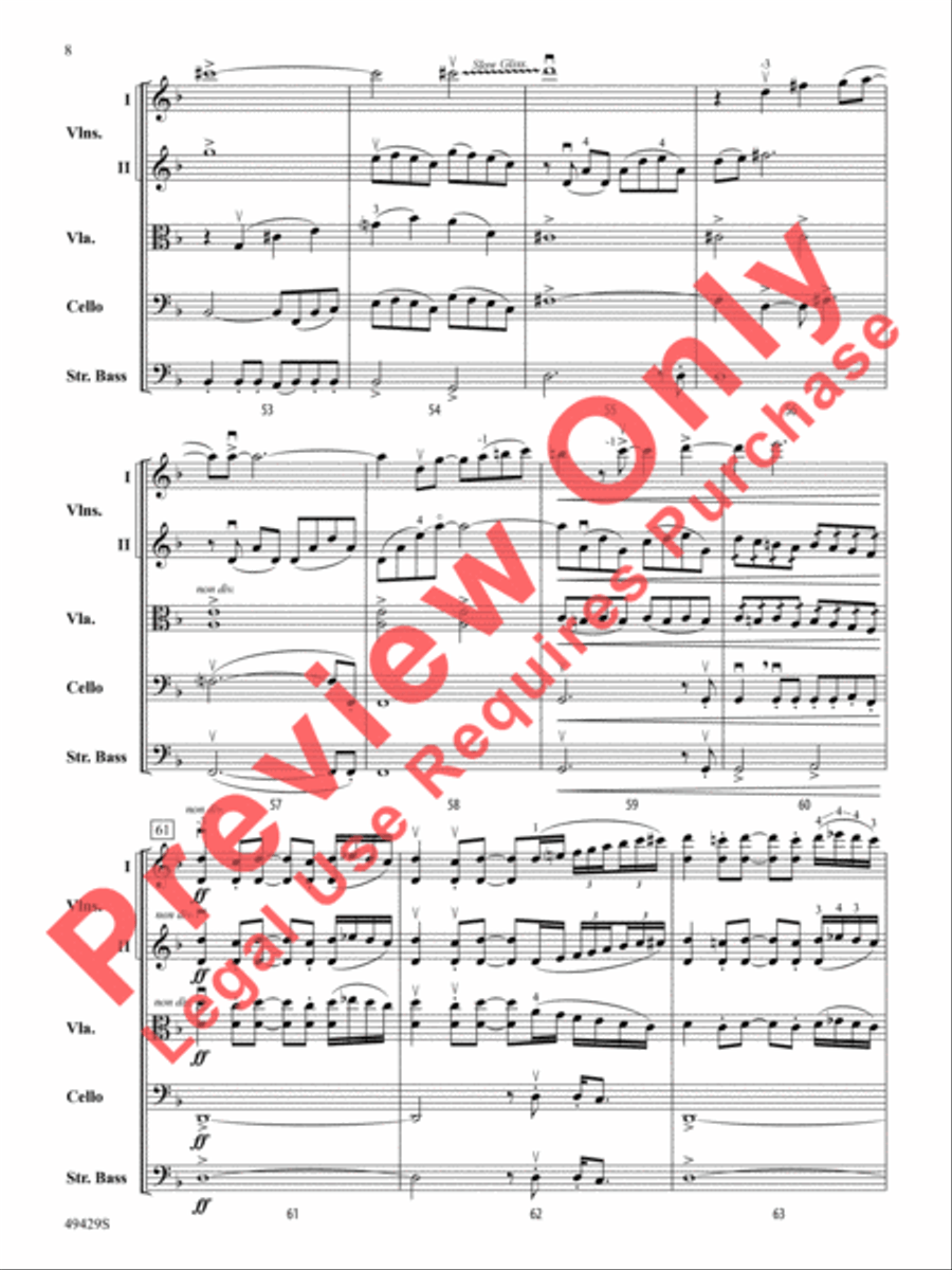 LuminoCity String Orchestra scores gallery preview page 9