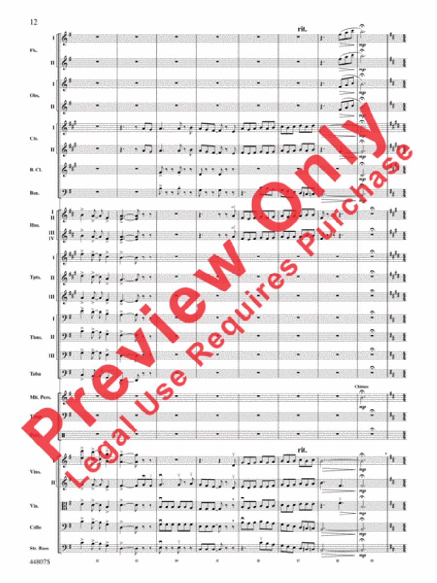 Pan: Highlights from the Warner Bros. Pictures Motion Picture Soundtrack Full Orchestra scores gallery preview page 13