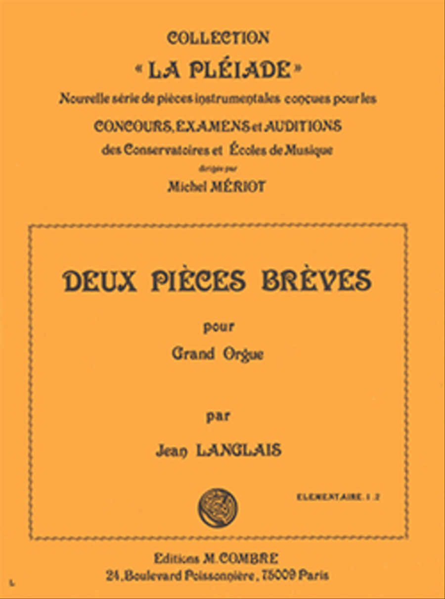Pieces Breves (2) Pieces Breves (2) Organ scores gallery preview page 1