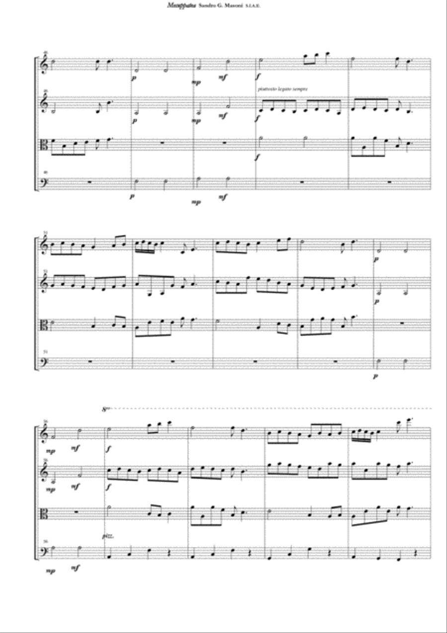 Mecuppatea (score)