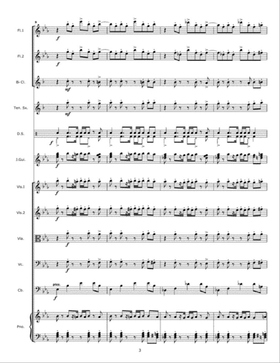 Mireya Chamber Orchestra scores gallery preview page 3