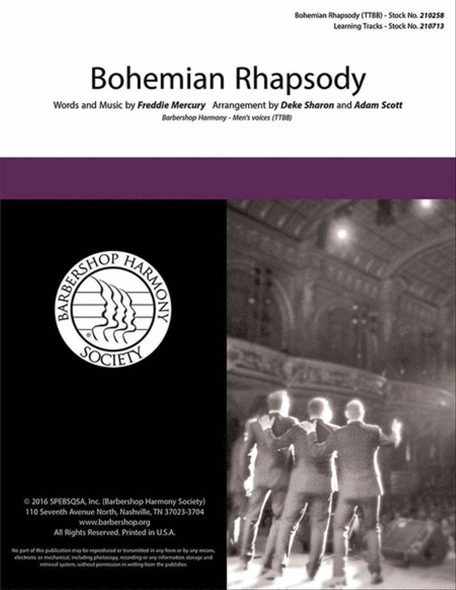 Bohemian Rhapsody Bohemian Rhapsody TTBB scores gallery preview page 1