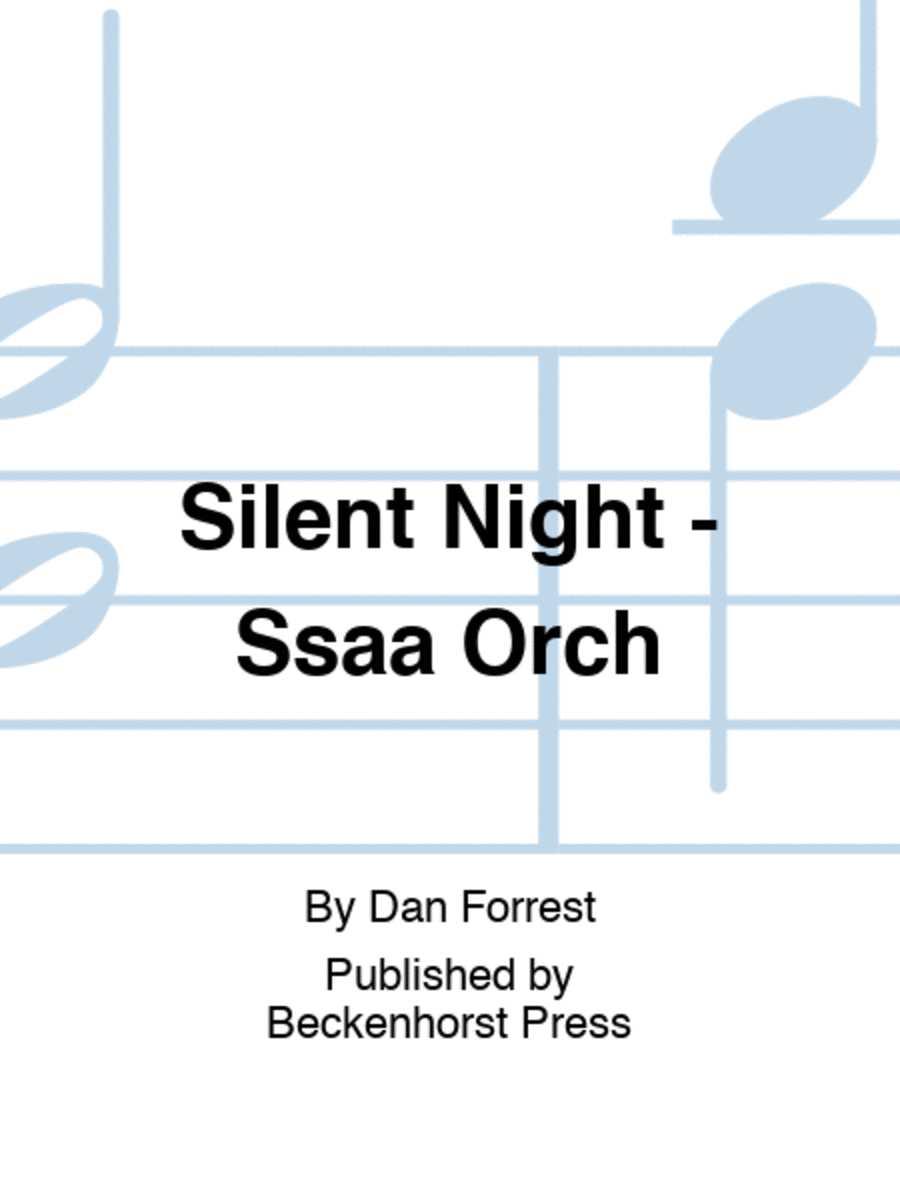 Silent Night - Ssaa Orch