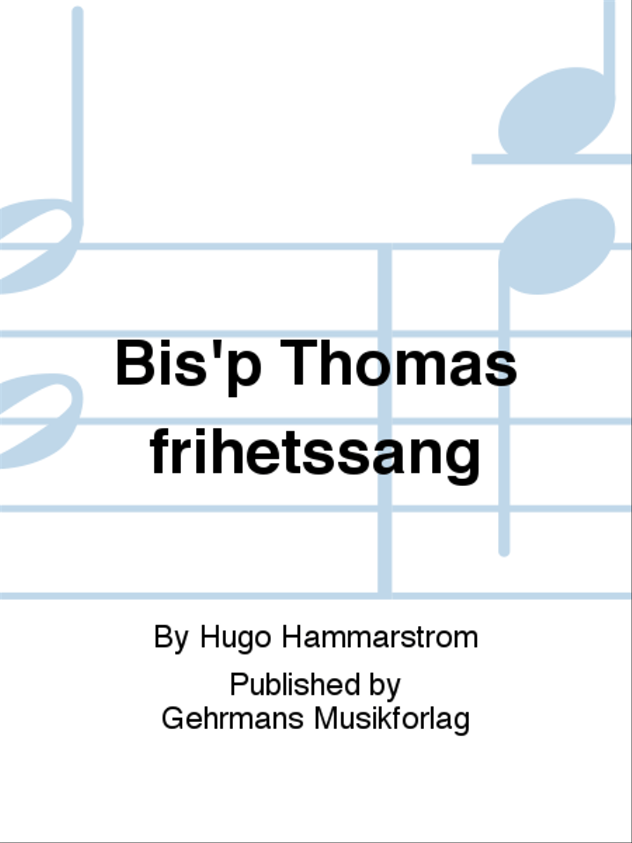 Bis'p Thomas frihetssang SSAA scores gallery preview page 1