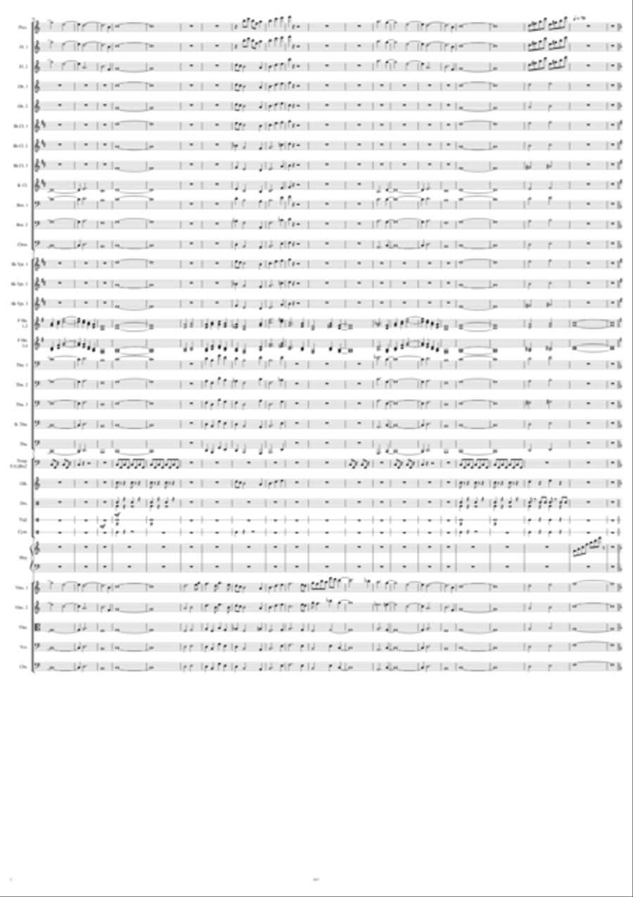 The Asteroid Belt The Asteroid Belt Full Orchestra scores gallery preview page 2
