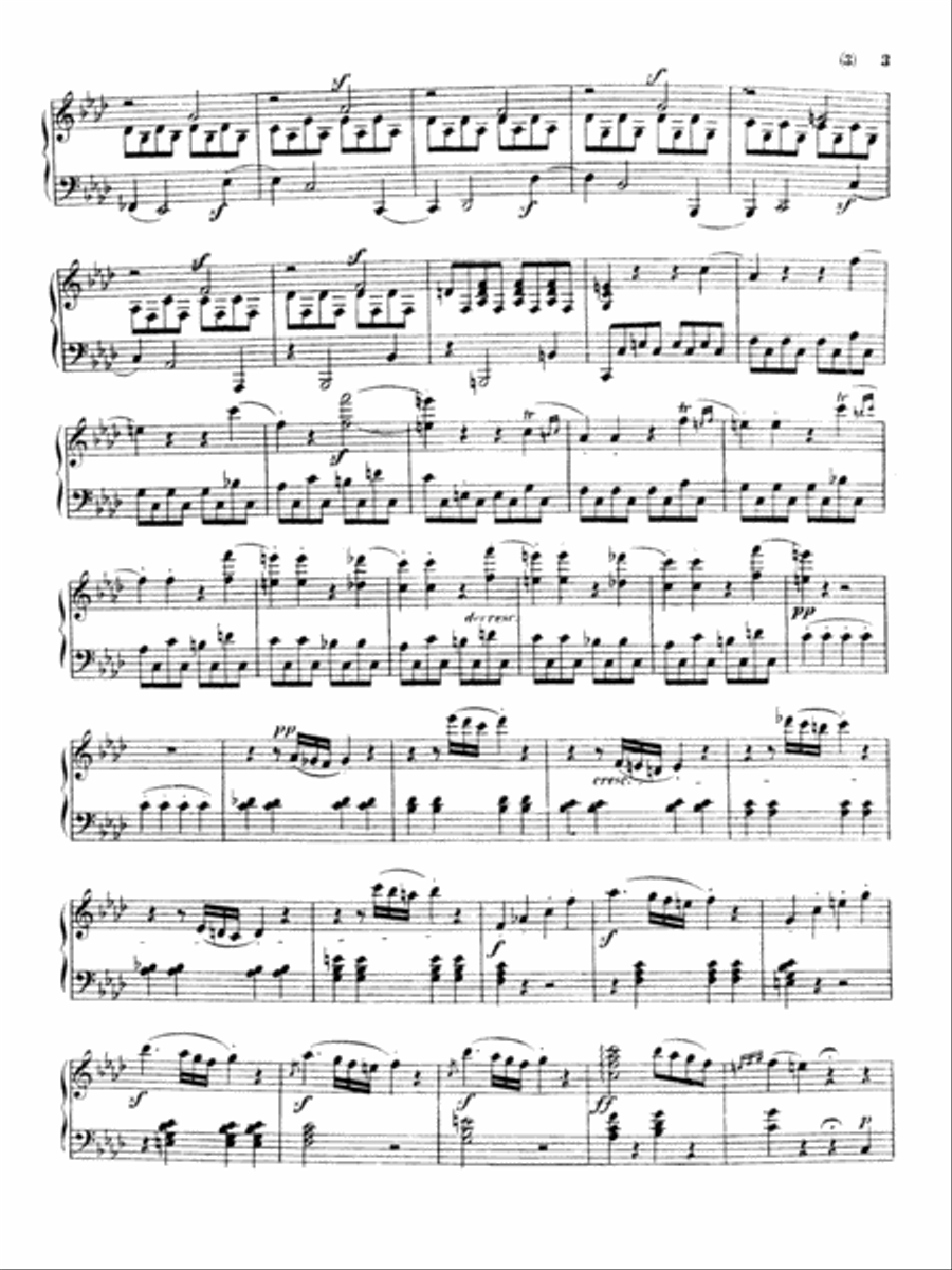 Beethoven: Sonatas (Urtext) - Sonata No. 1, Op. 2 No. 1 in F minor Piano Solo scores gallery preview page 3