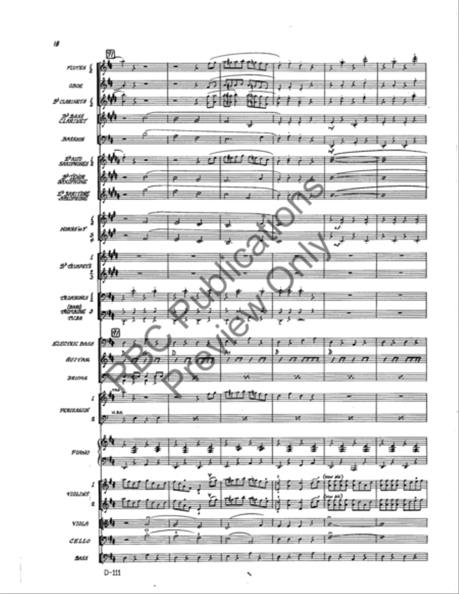 Wildwood Flower Full Orchestra scores gallery preview page 19