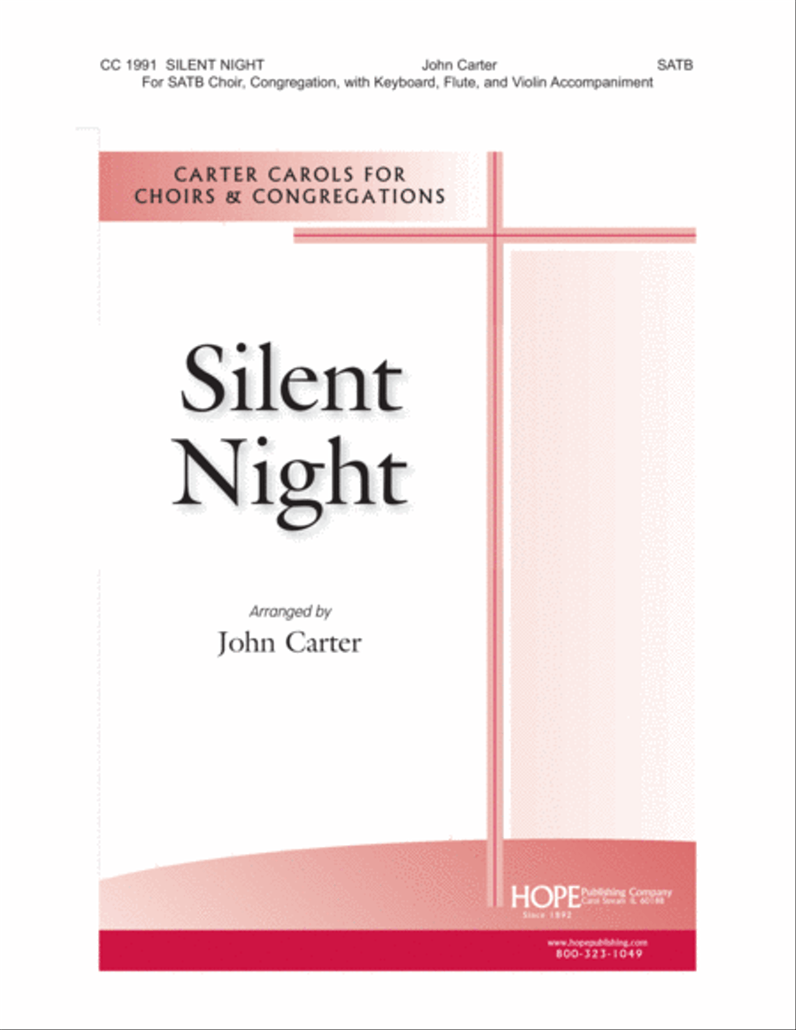 Silent Night Choir scores gallery preview page 1