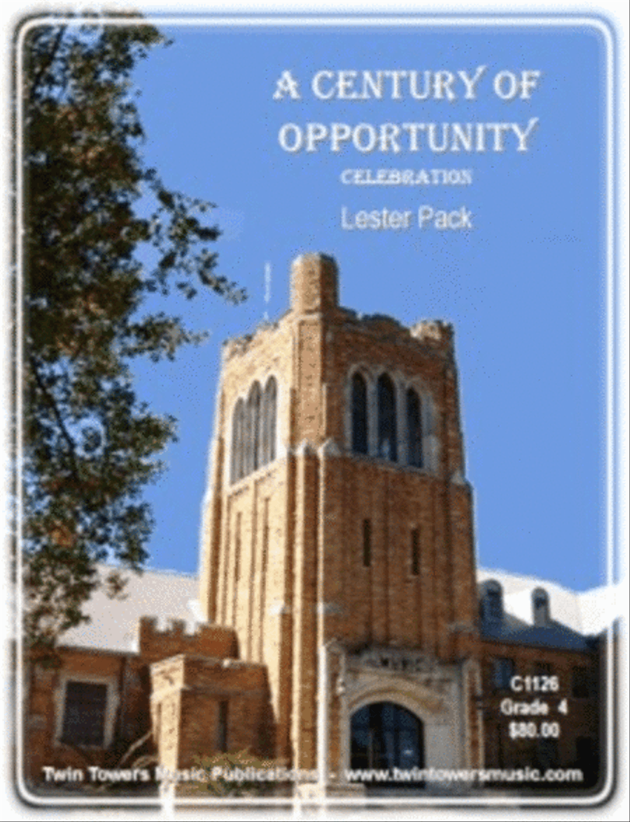 A Century of Opportunity Celebration Concert Band scores gallery preview page 1