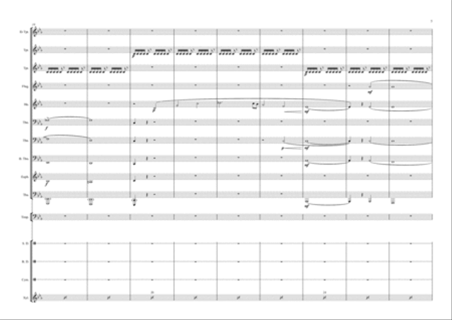 Fragile Textures Large Ensemble scores gallery preview page 5