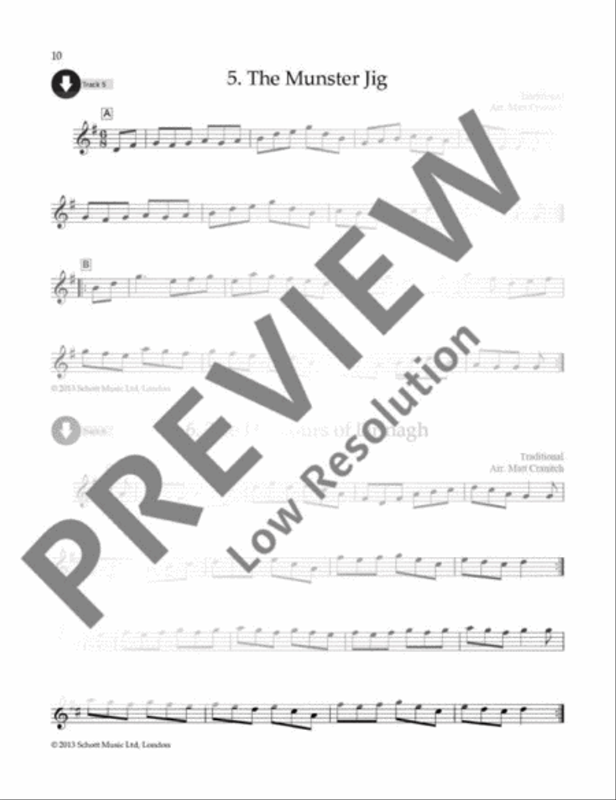 Irish Fiddle Tunes Violin Solo scores gallery preview page 11