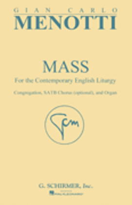 Book cover for Mass for the Contemporary English Liturgy
