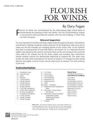 Flourish for Winds: Score