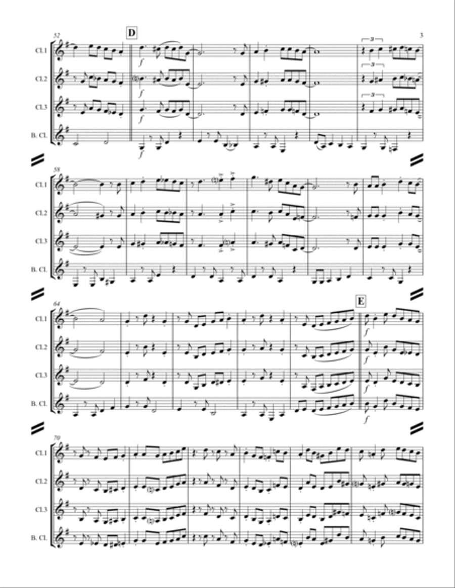 The Way You Look Tonight Woodwind Ensemble scores gallery preview page 4