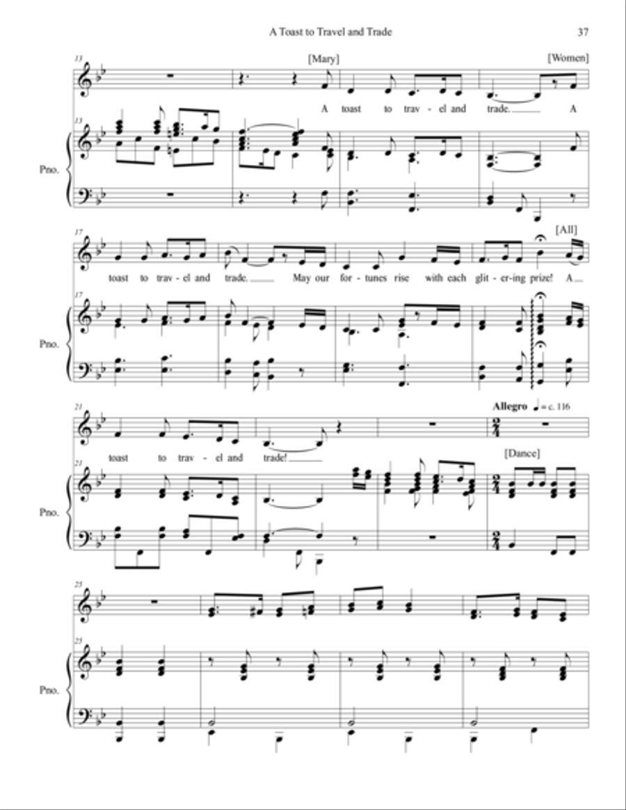 The Adventures of Dick Whittington - Score Part 2 Voice scores gallery preview page 4