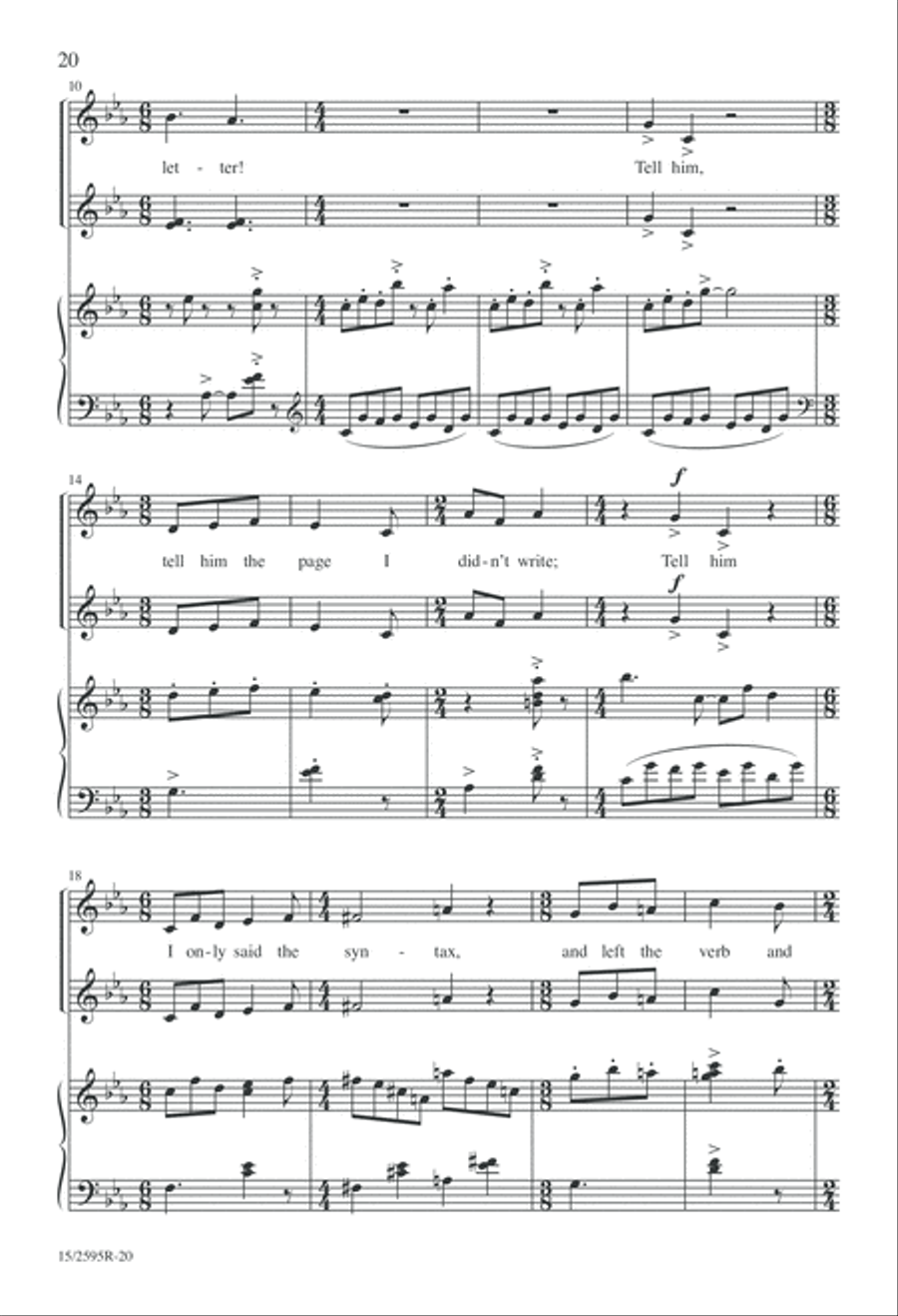 Music Comes 4-Part scores gallery preview page 21