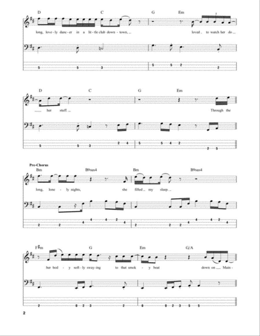 Mainstreet Mainstreet Guitar Tablature scores gallery preview page 2
