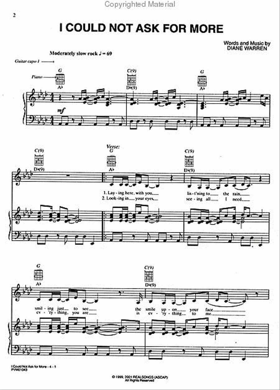 I Could Not Ask for More Small Ensemble scores gallery preview page 2