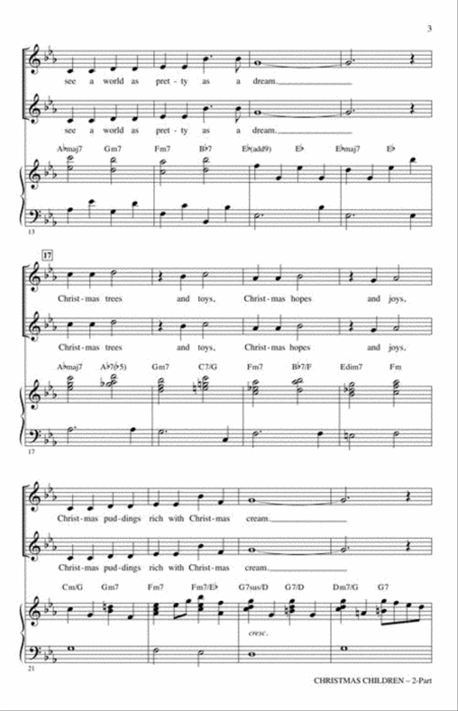 Christmas Children 2-Part scores gallery preview page 4