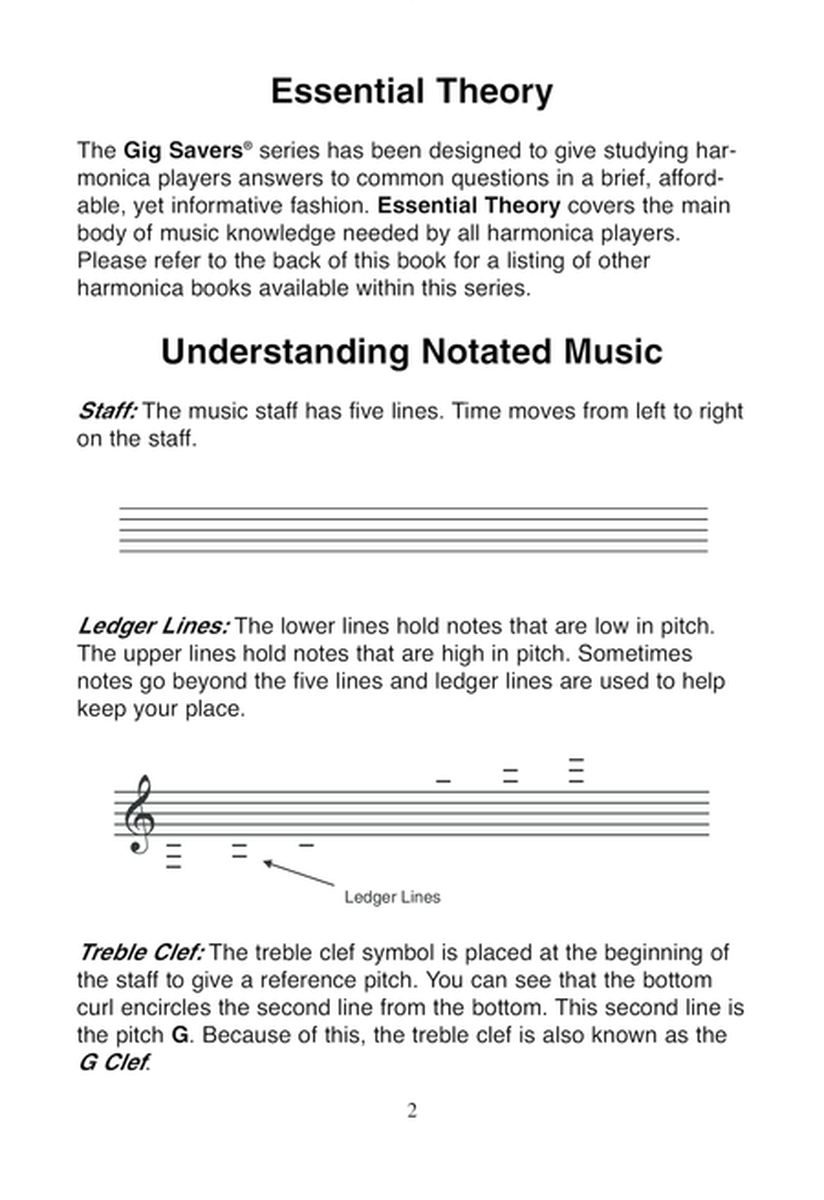 Gig Savers: Essential Theory for the Diatonic Harmonica