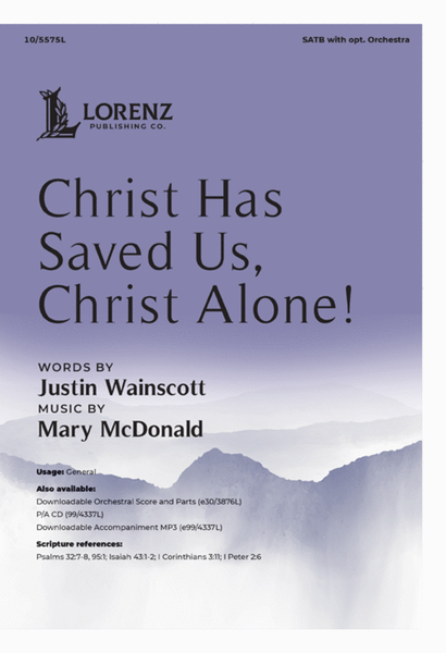 Christ Has Saved Us, Christ Alone image number null