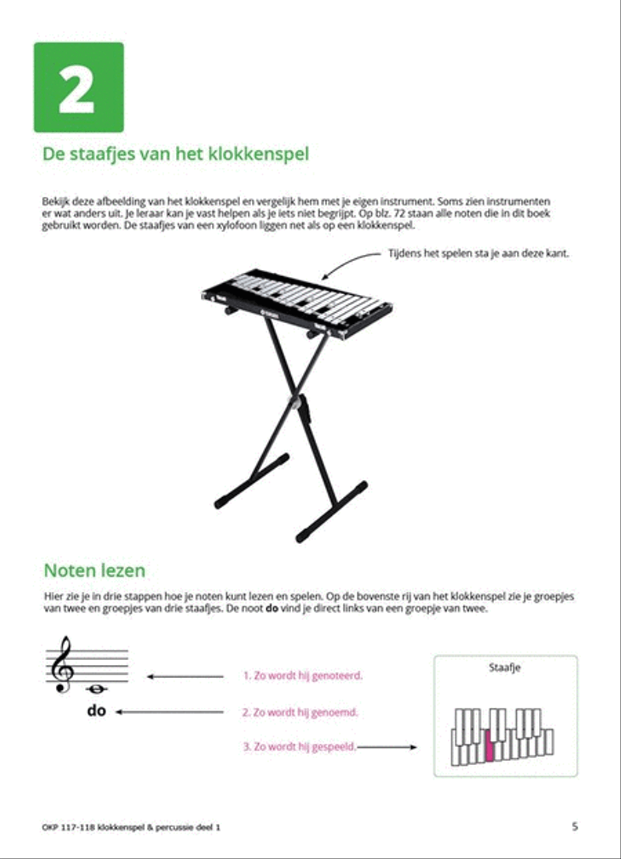 Samen Leren Samenspelen Vlaams Deel 1 Percussion scores gallery preview page 3