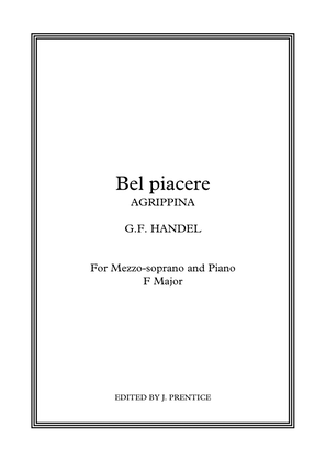 Book cover for Bel piacere - Agrippina (F Major)