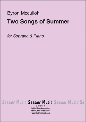 Book cover for Two Songs of Summer