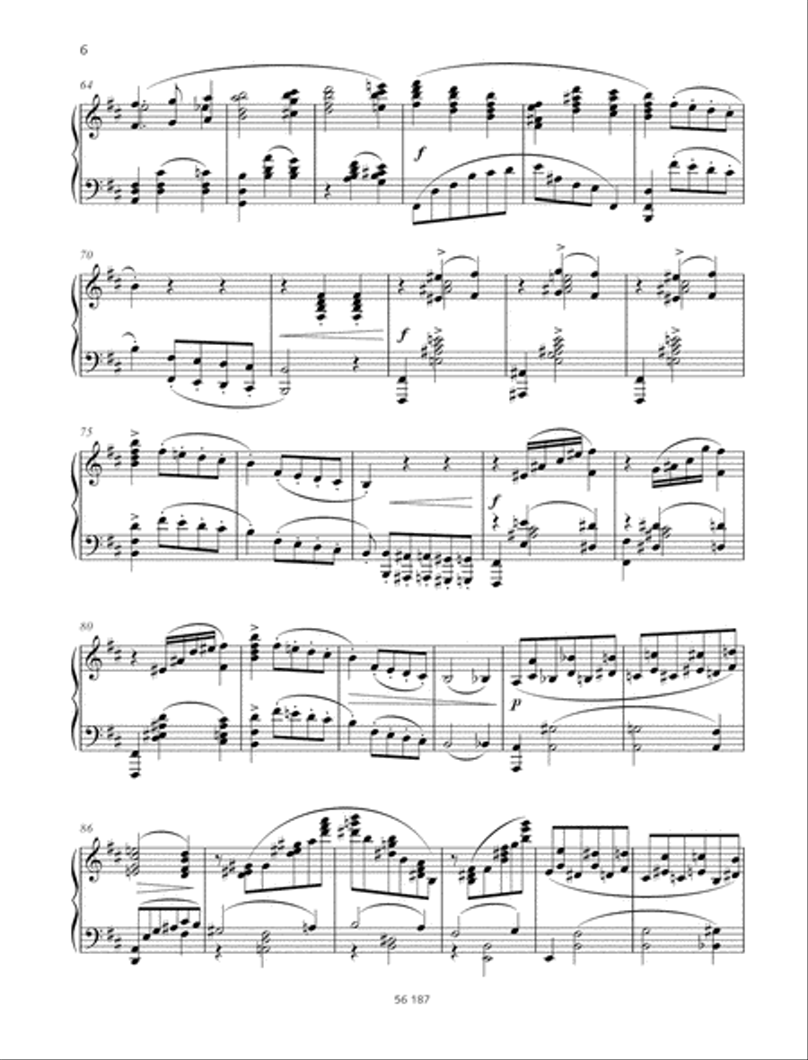 Valse-Fantasie Valse-Fantasie Piano Solo scores gallery preview page 3
